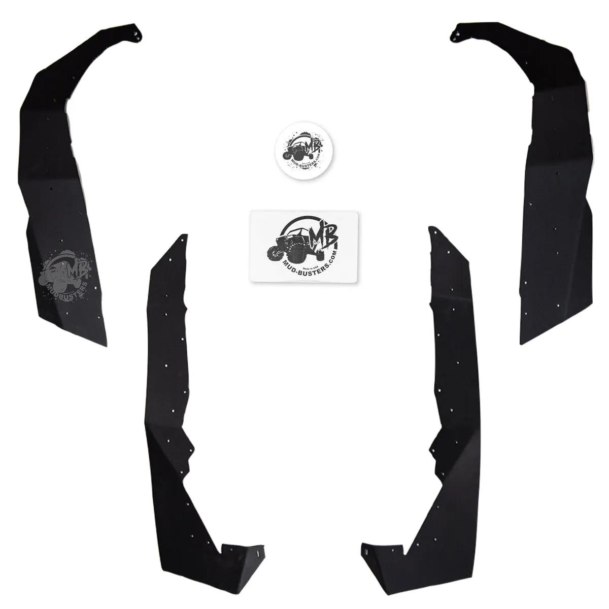 2013-2018 Can-Am Maverick BRP Fender Extensions - Super Max Coverage