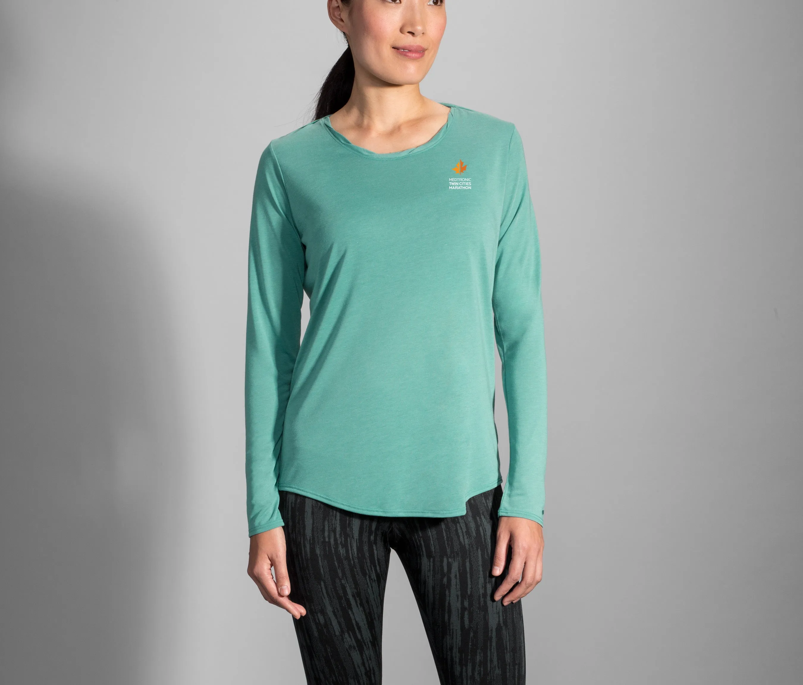 2019 Brooks TCM Distance Long Sleeve - Teal (Women's Sizing)