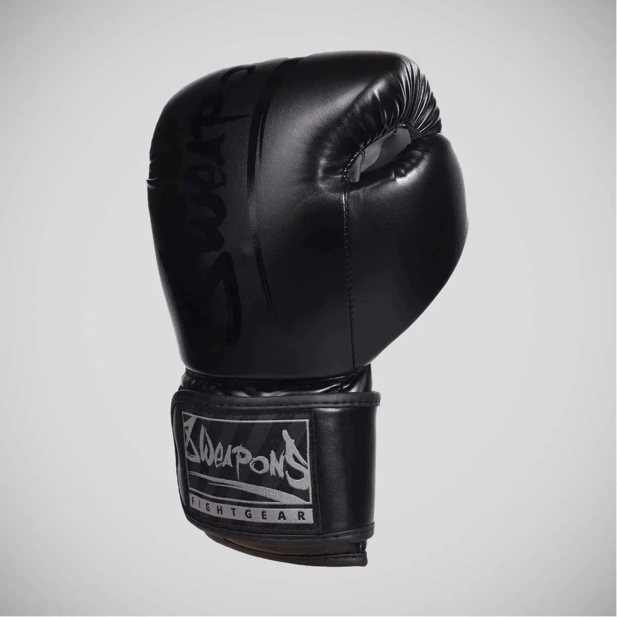 8 Weapons Unlimited Boxing Gloves Black/Black