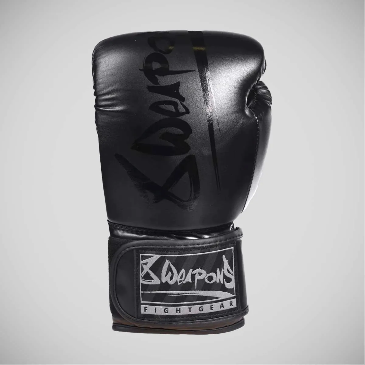 8 Weapons Unlimited Boxing Gloves Black/Black