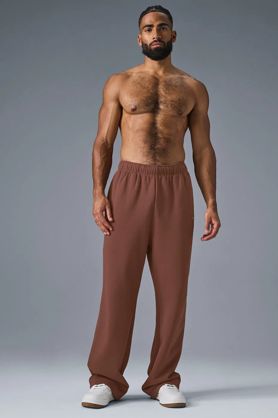 Accolade Straight Leg Sweatpant - Chestnut