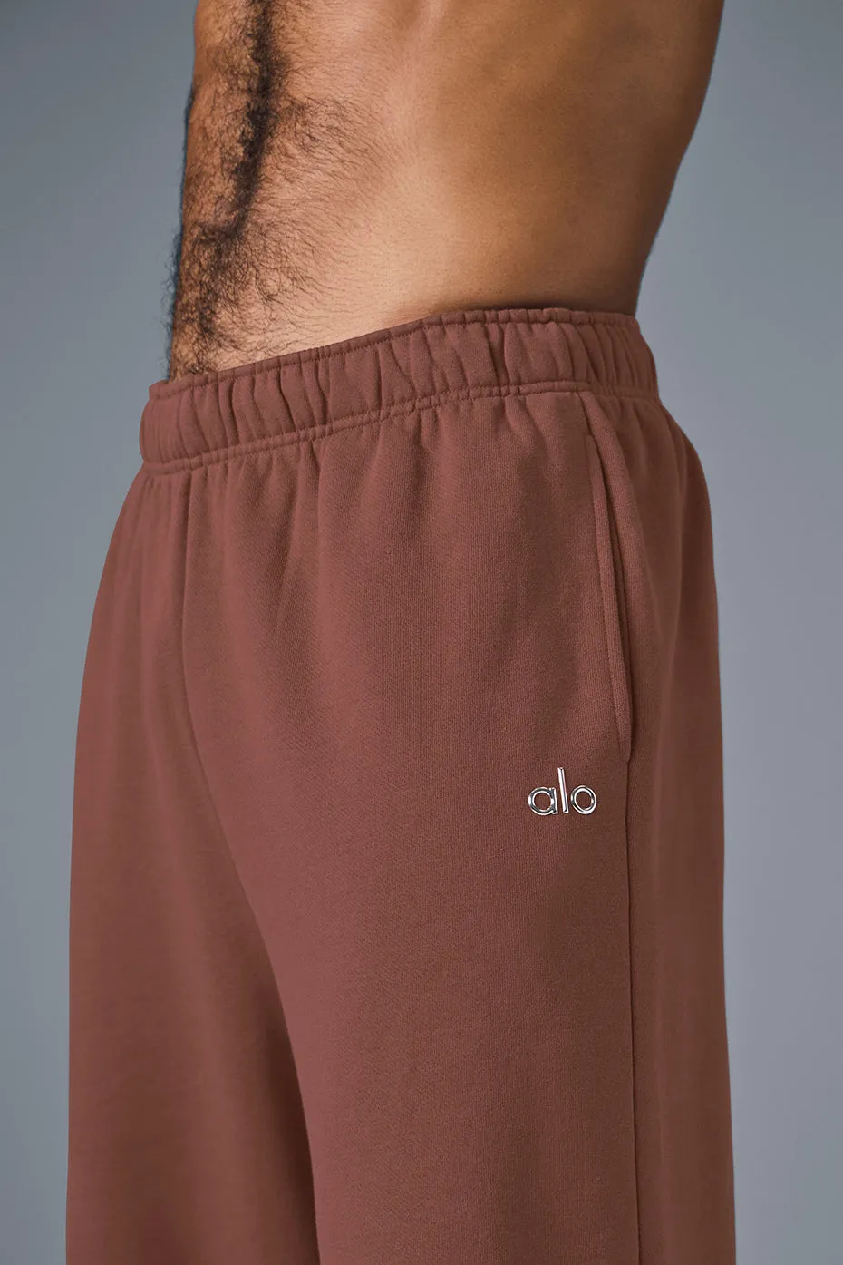 Accolade Straight Leg Sweatpant - Chestnut