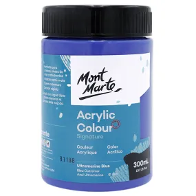 Acrylic Colour Paint Signature 300ml (10.1 US fl.oz) - Ultramarine Blue