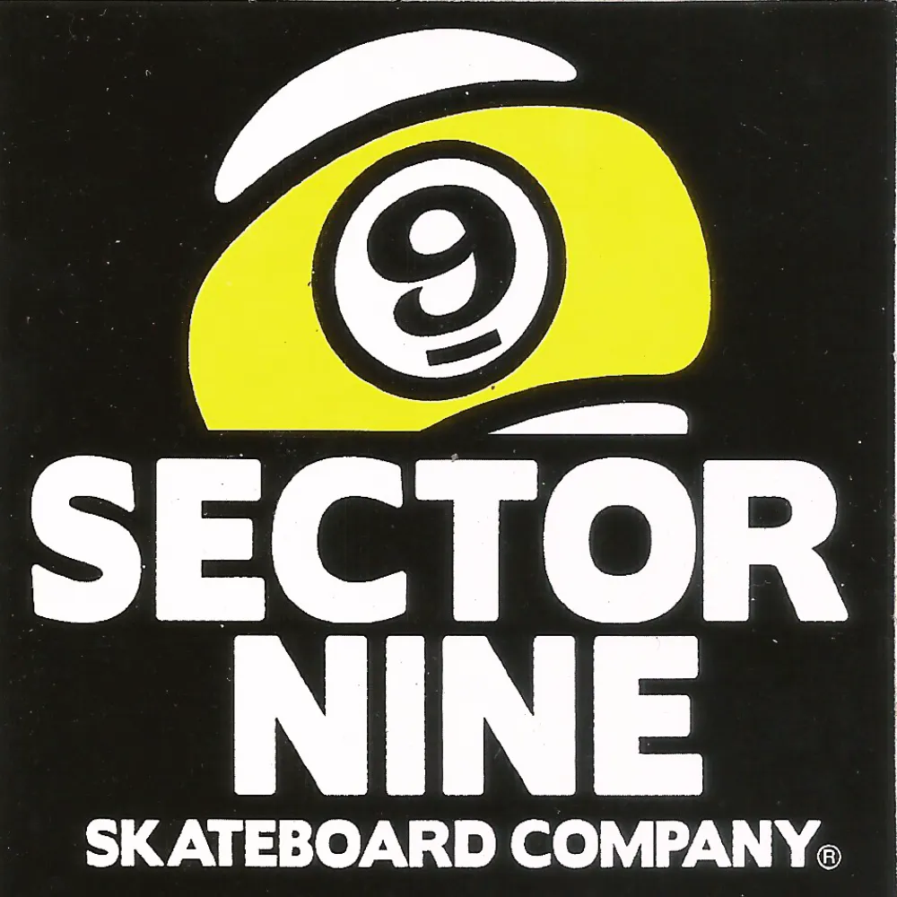 Adesivo Sector 9 Skateboarding Company