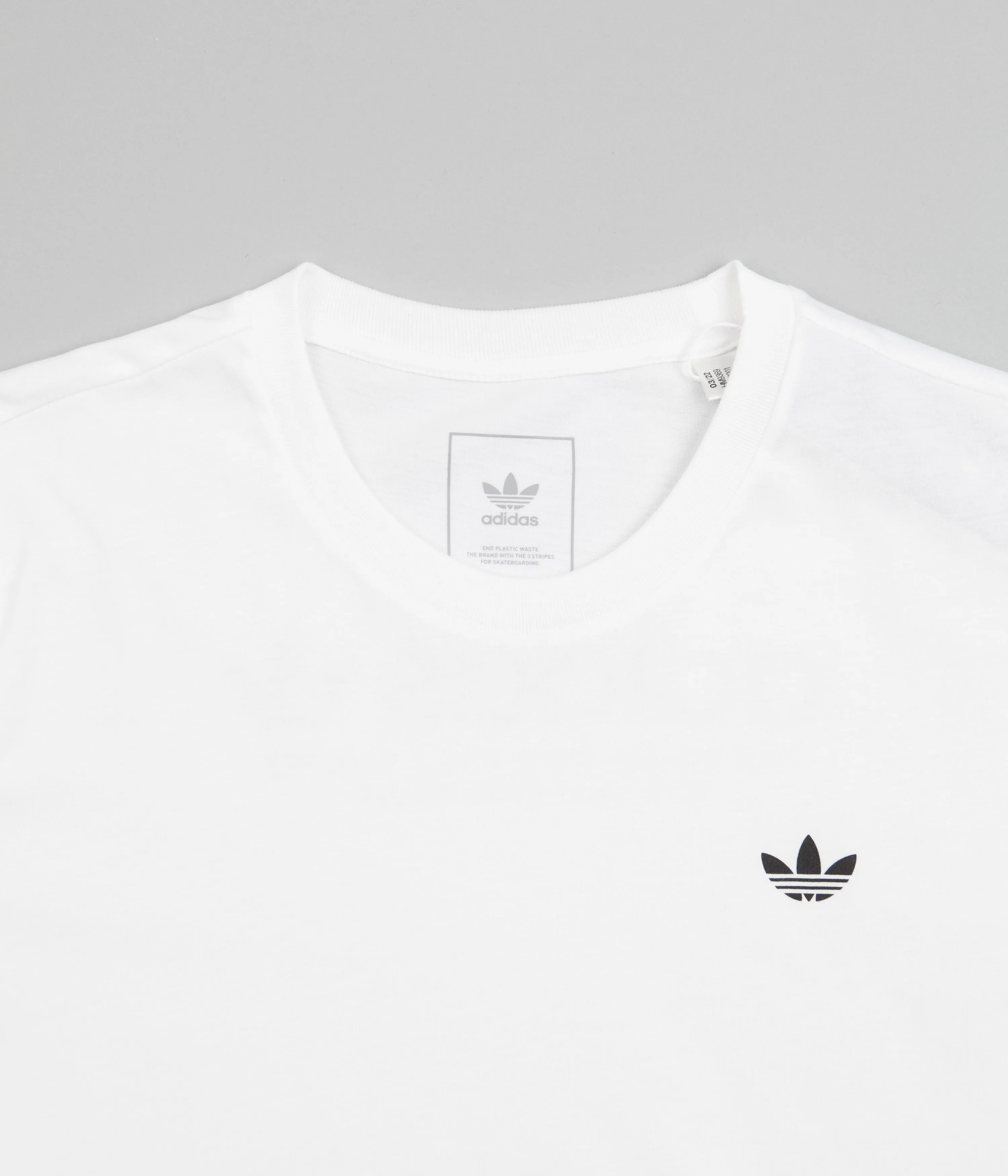 Adidas 4.0 Logo T-Shirt - White / Black / White