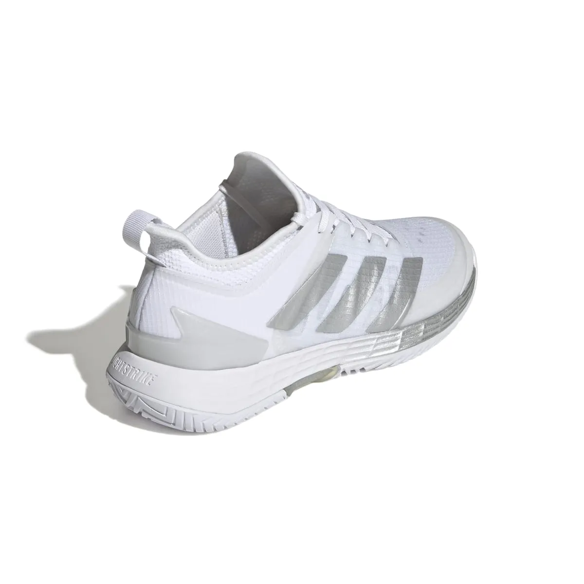 adidas Adizero Ubersonic 4 Women's Tennis Shoe (White/Silver/Grey)