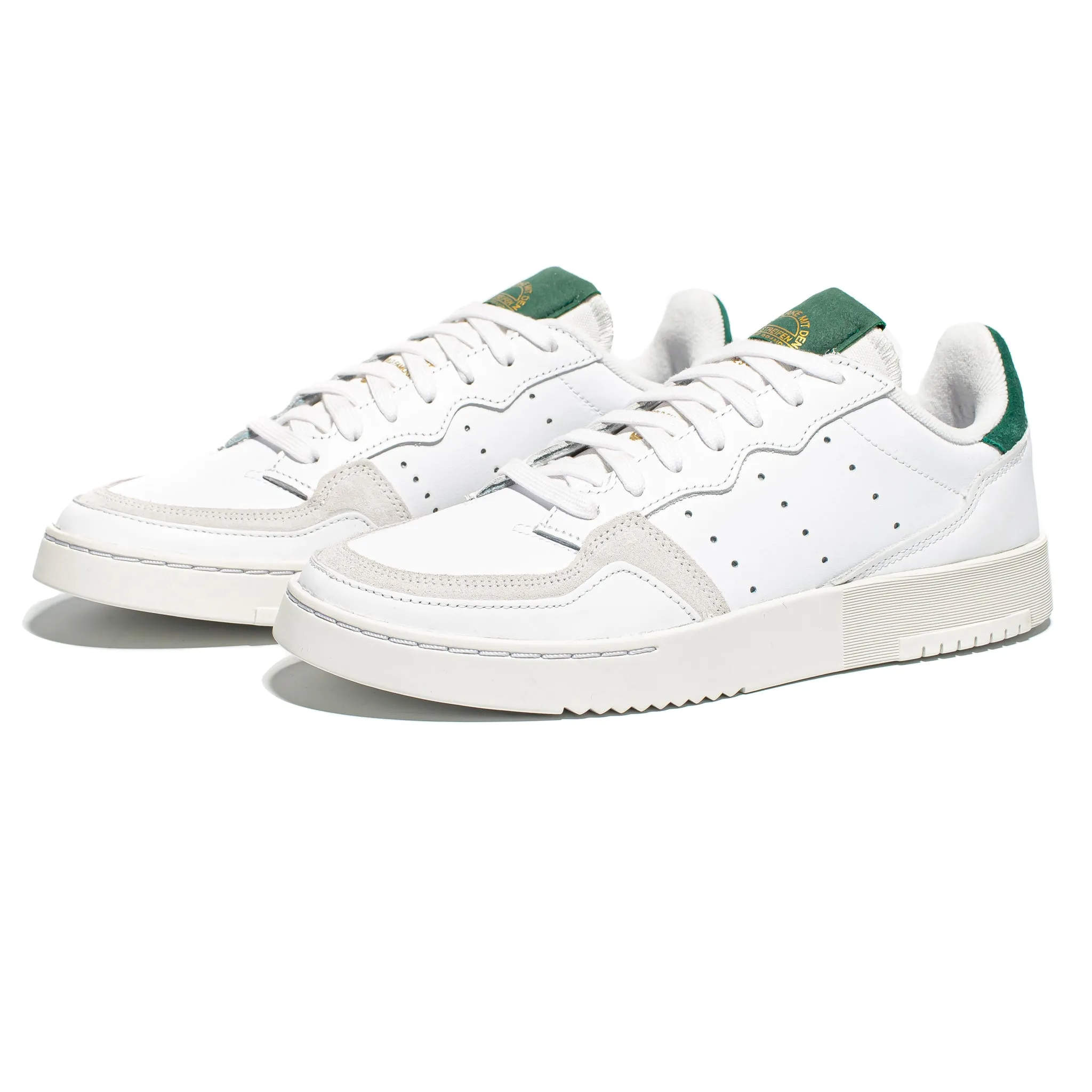 ADIDAS Supercourt Cloud White/Collegiate Green