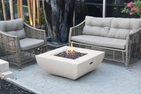 Agung Concrete Lava Stone Fire Table – Propane