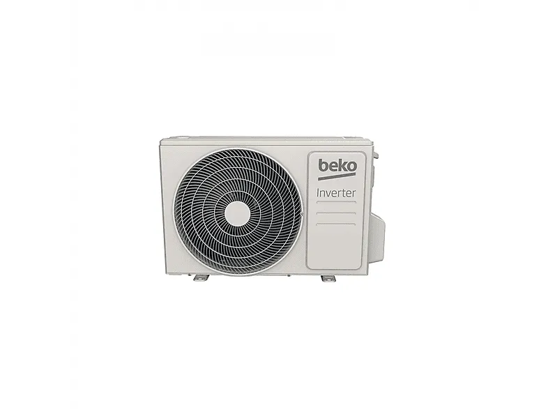 Aire acondicionado Split 1 x 1 - Beko BEHPI 090/ BEHPI 091, 2322 fg/h frío, 2.4 kW calor, Modo noche, Temporizador 24h, Wifi, Blanco