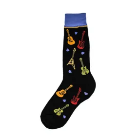 All Over Guitars Men's Socks