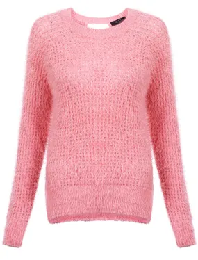 Amara Reya Xeranthemum pink jumper