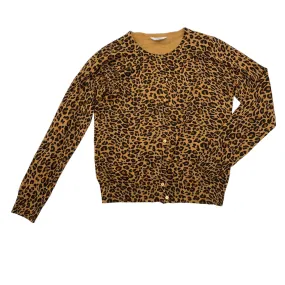 ANIMAL PRINT CARDIGAN by TIME AND TRU Size:L