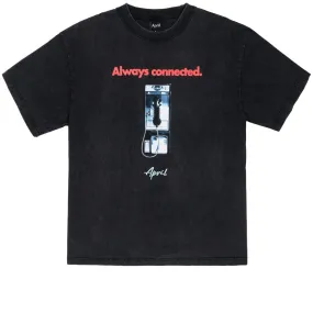 April Always Connected T-Shirt - Vintage Black