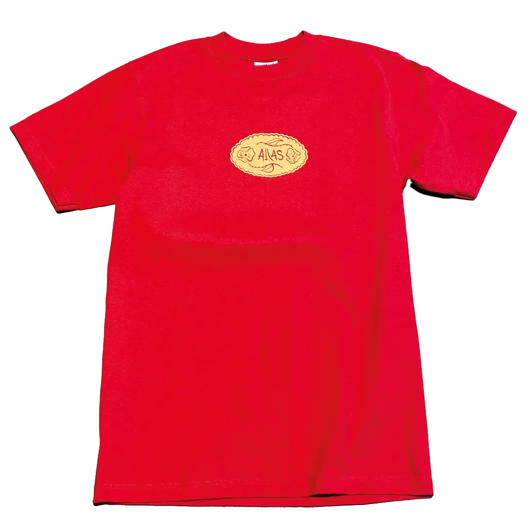 Atlas x Zora Fleurs Tee Red