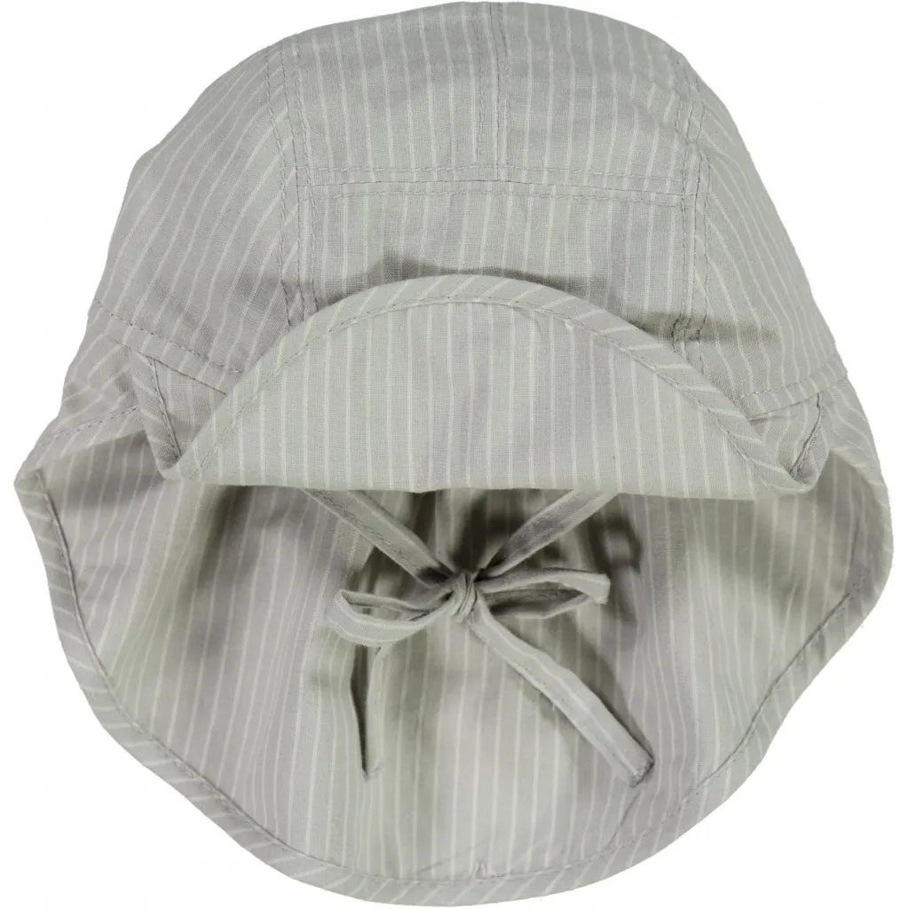 Baby Boy Sun Hat - misty stripe