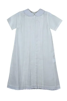 Baby Threads  Unisex White Day Gown