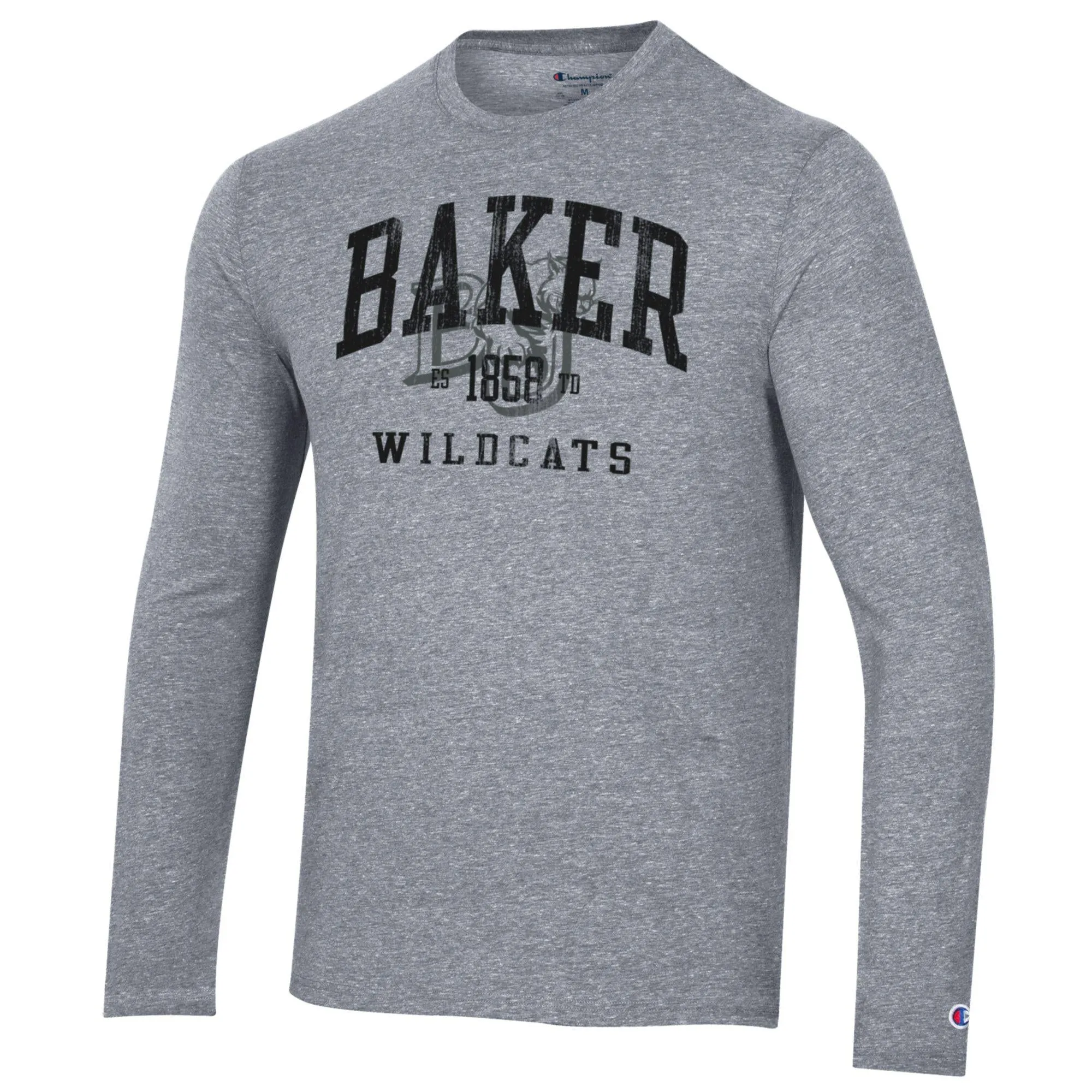 Baker Wildcats Champion Triumph Long Sleeve Tee