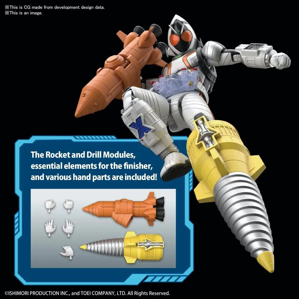 Bandai Figure-rise Standard Kamen Rider Fourze Basestates Model Kit