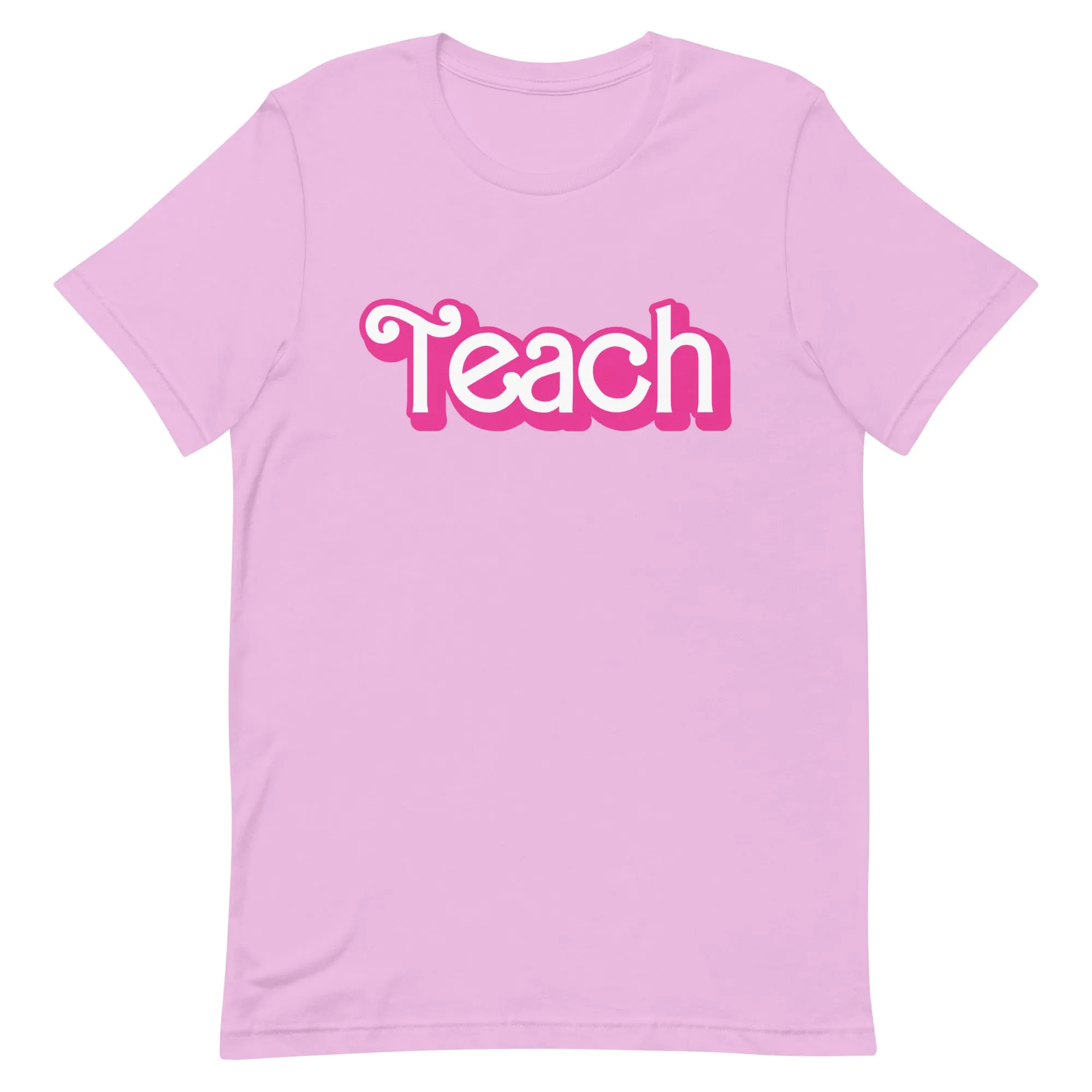 Barbie inspired Teacher T-Shirt | Comes in black, white or pink