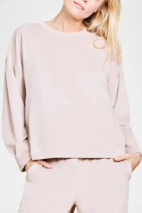 Barefoot Dreams: LuxeChic Tucked Sweatshirt