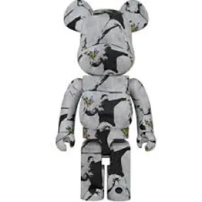 Bearbrick ~ Banksy Be@rbrick Flower Bomber Version 1000%