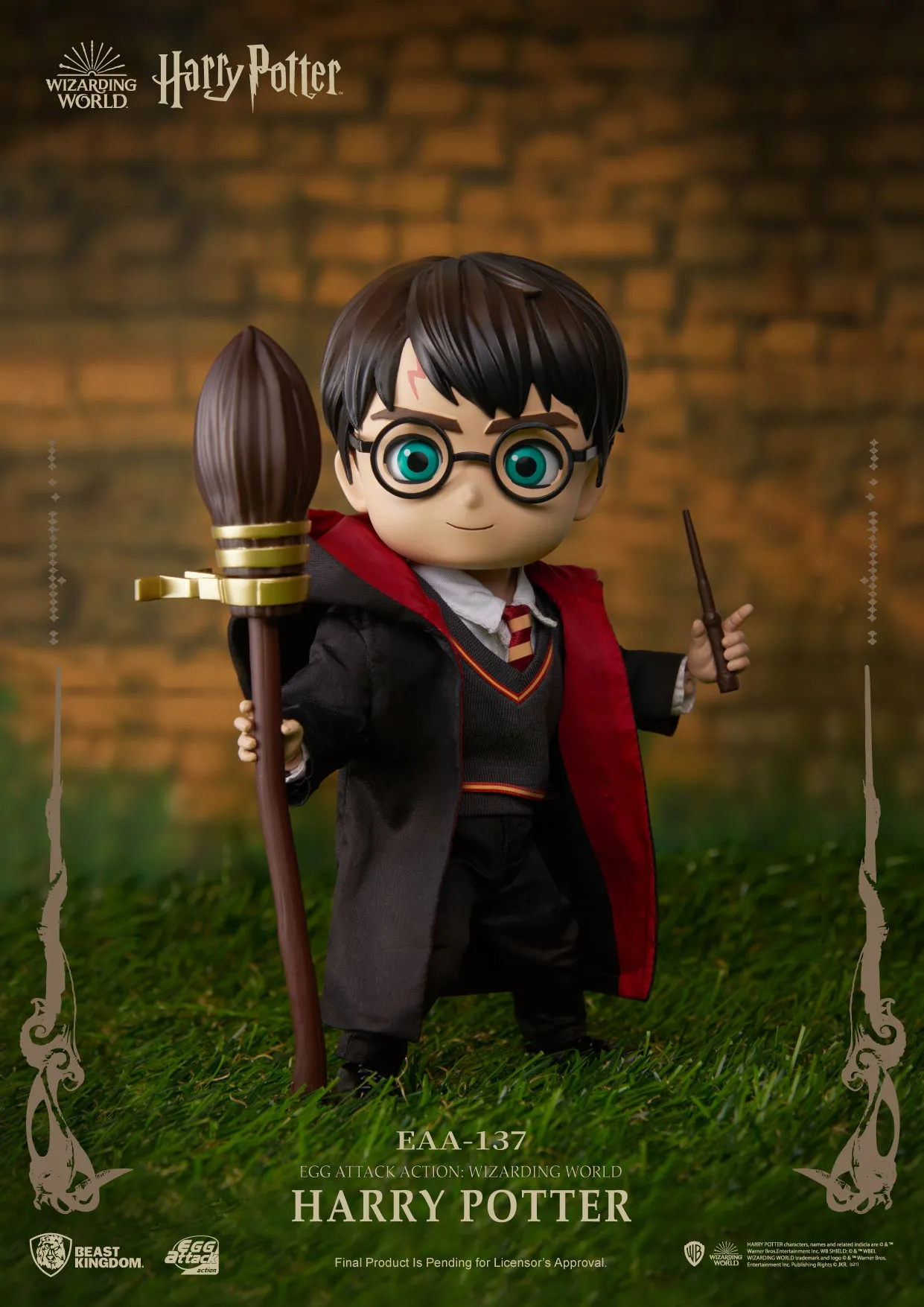 Beast Kingdom EAA-137 Harry Potter Wizarding World Egg Attack Action Figure