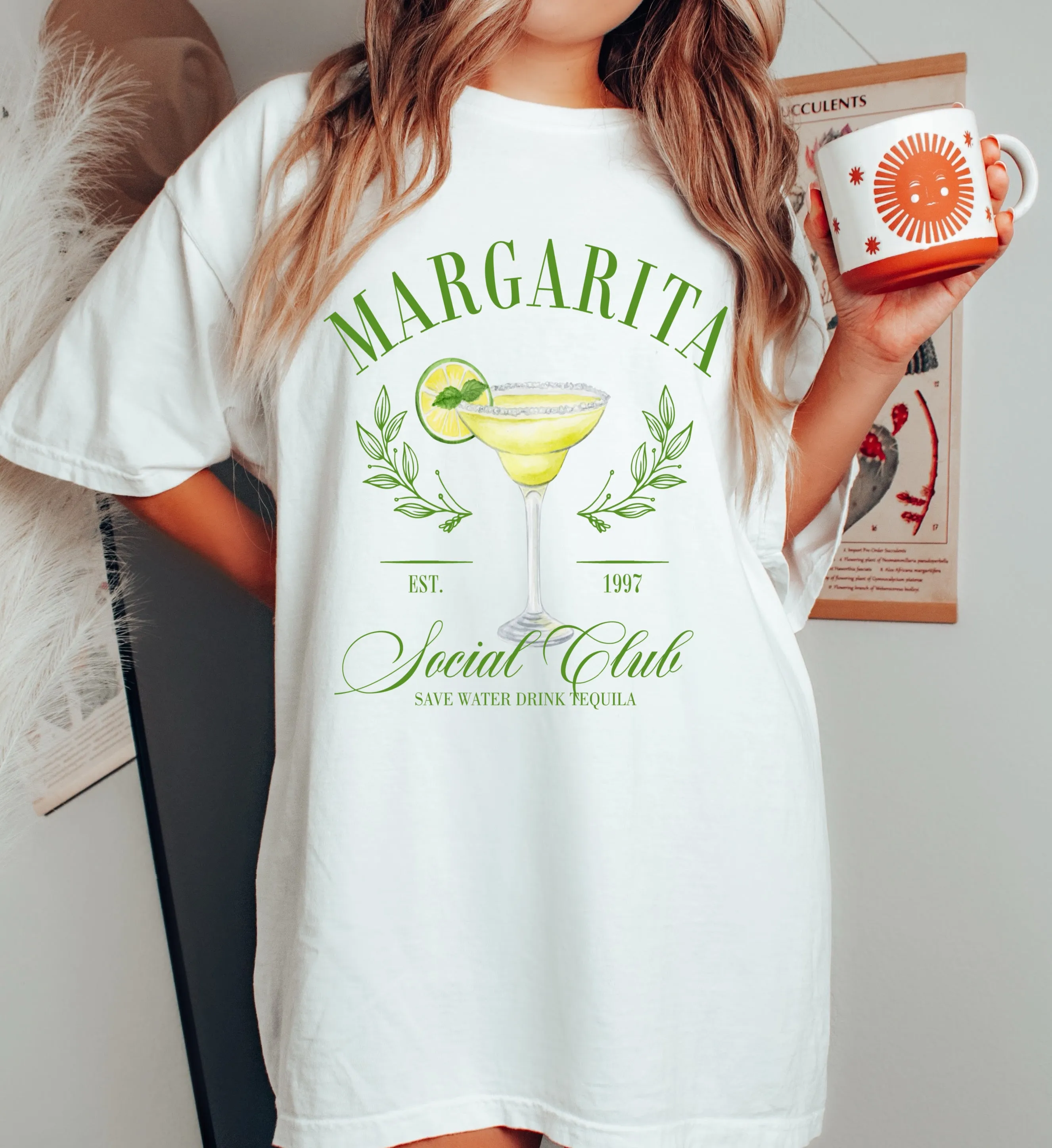 Bella or Comfort Colors  Margarita Social Club Tee/ Cinco De Mayo/ Margs/ Vacation Shirt