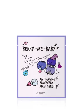 Berry-Me-Baby Anti-aging Blueberry Mask (1 Sheet)