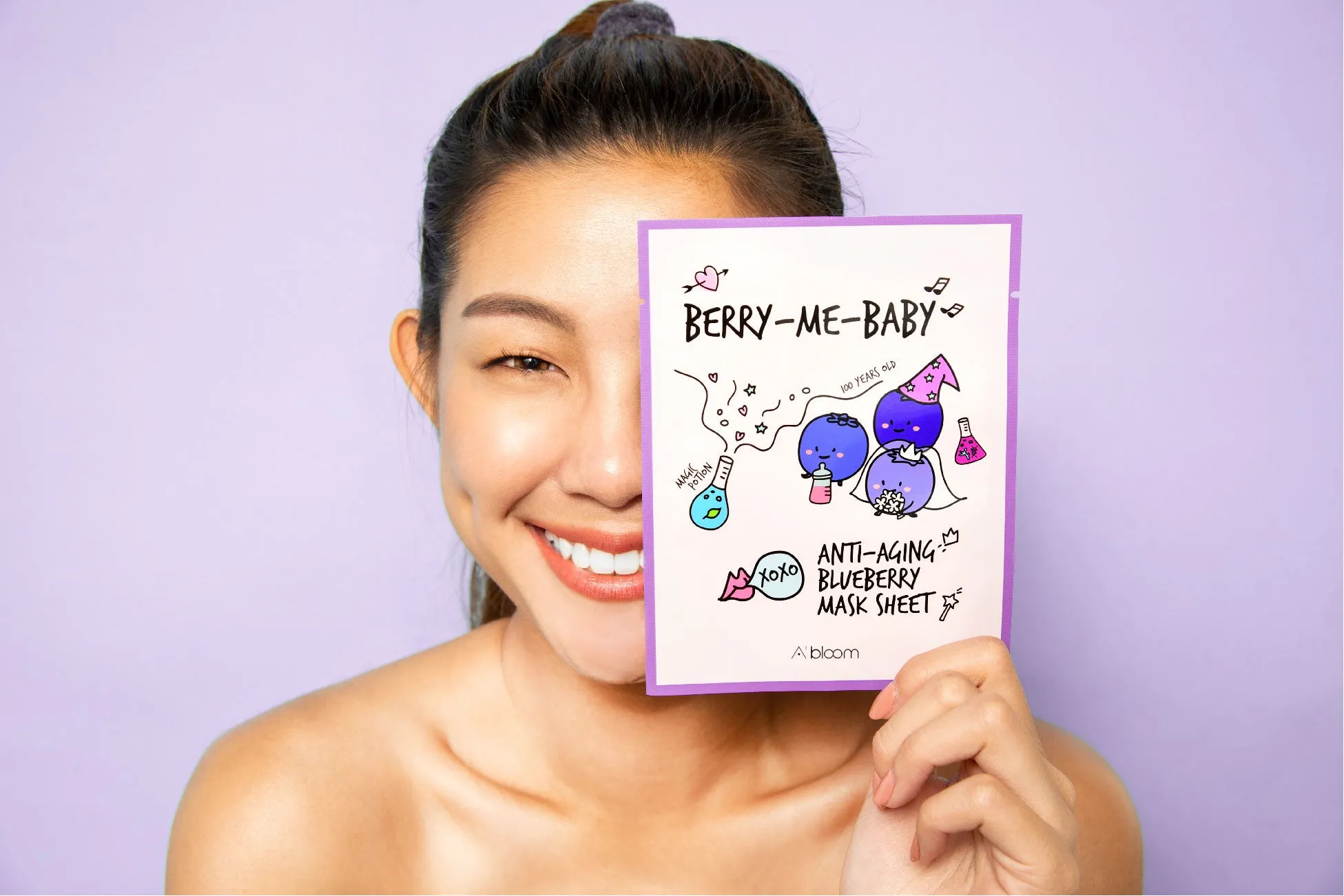 Berry-Me-Baby Anti-aging Blueberry Mask (1 Sheet)