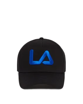 Black F  LA Cap