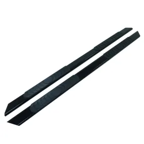 Black Sonar Side Steps Running Boards for Toyota Hilux Double Cab 2016 