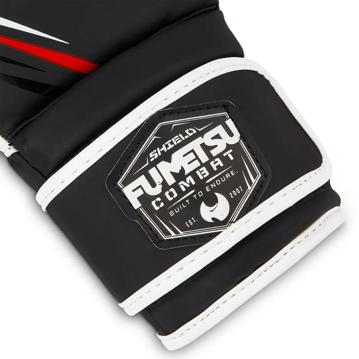 Black/White Fumetsu Shield Kids Boxing Gloves