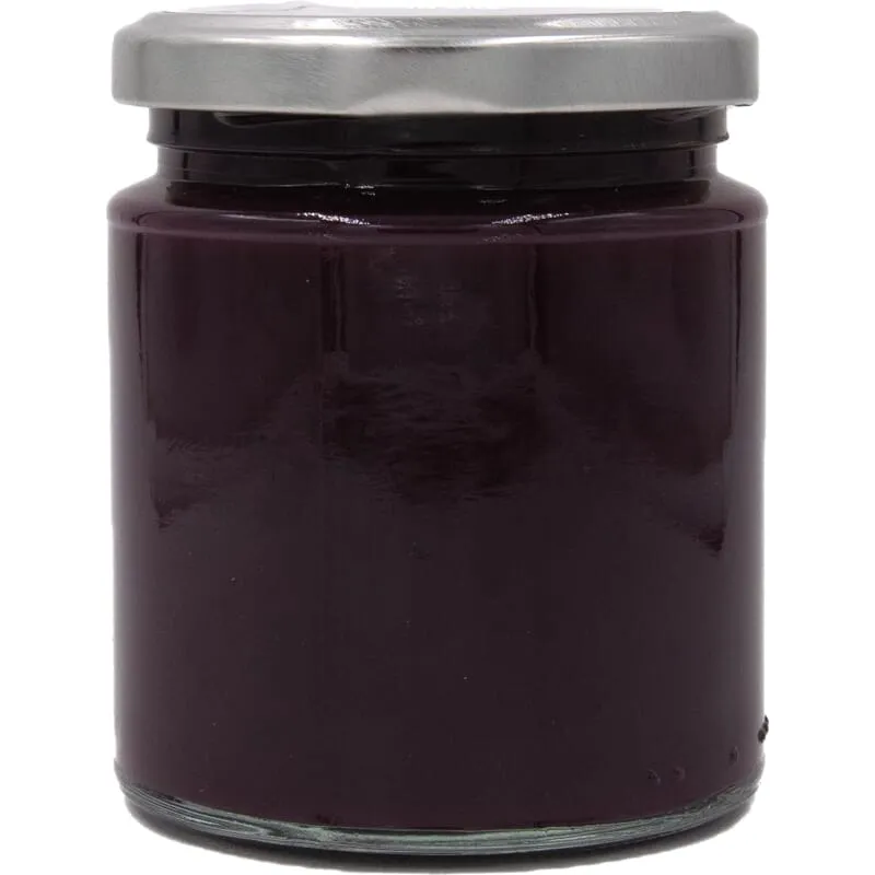 Blauwe bessen jam met zoetstoffen uit stevia