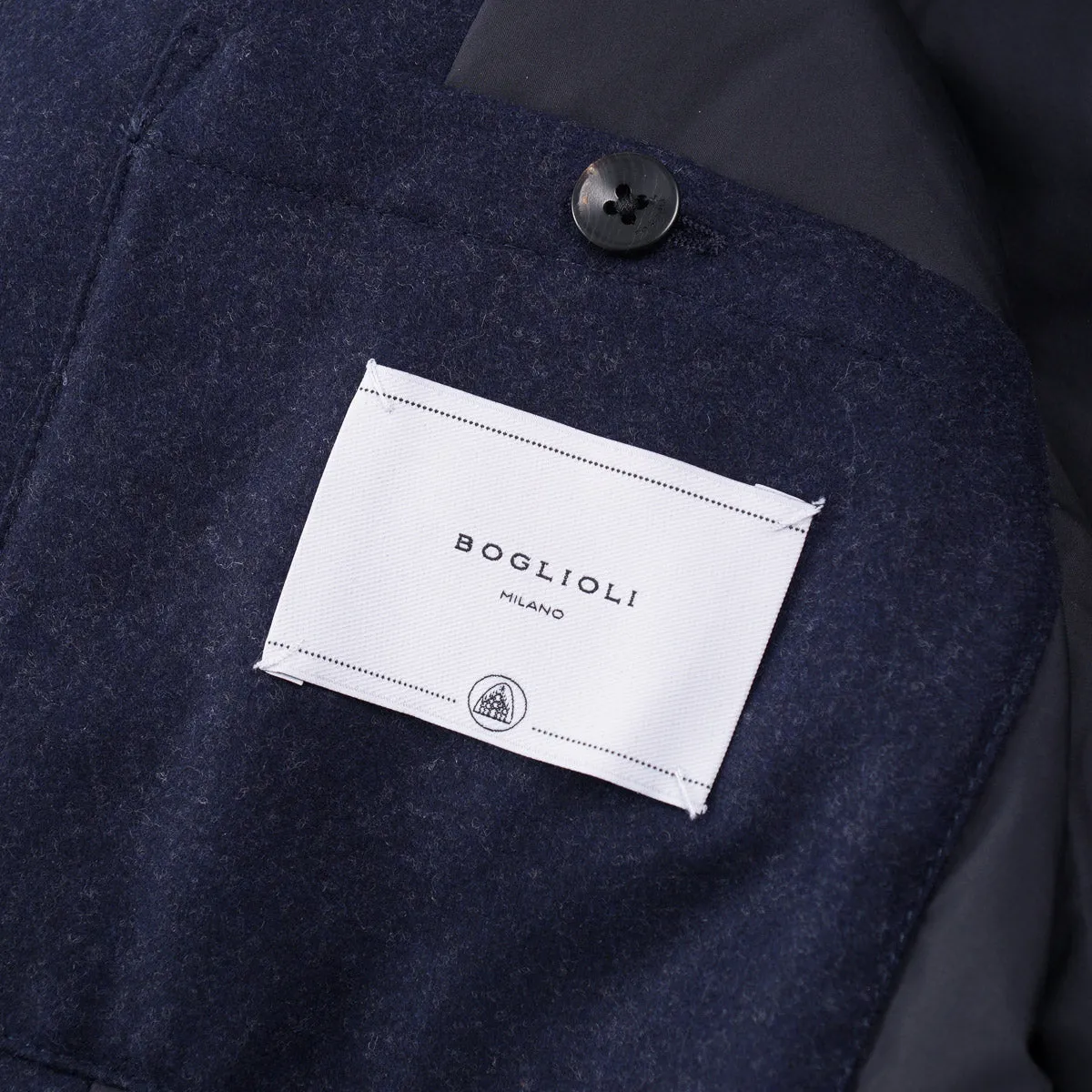 Boglioli Padded Flannel Wool Field Jacket