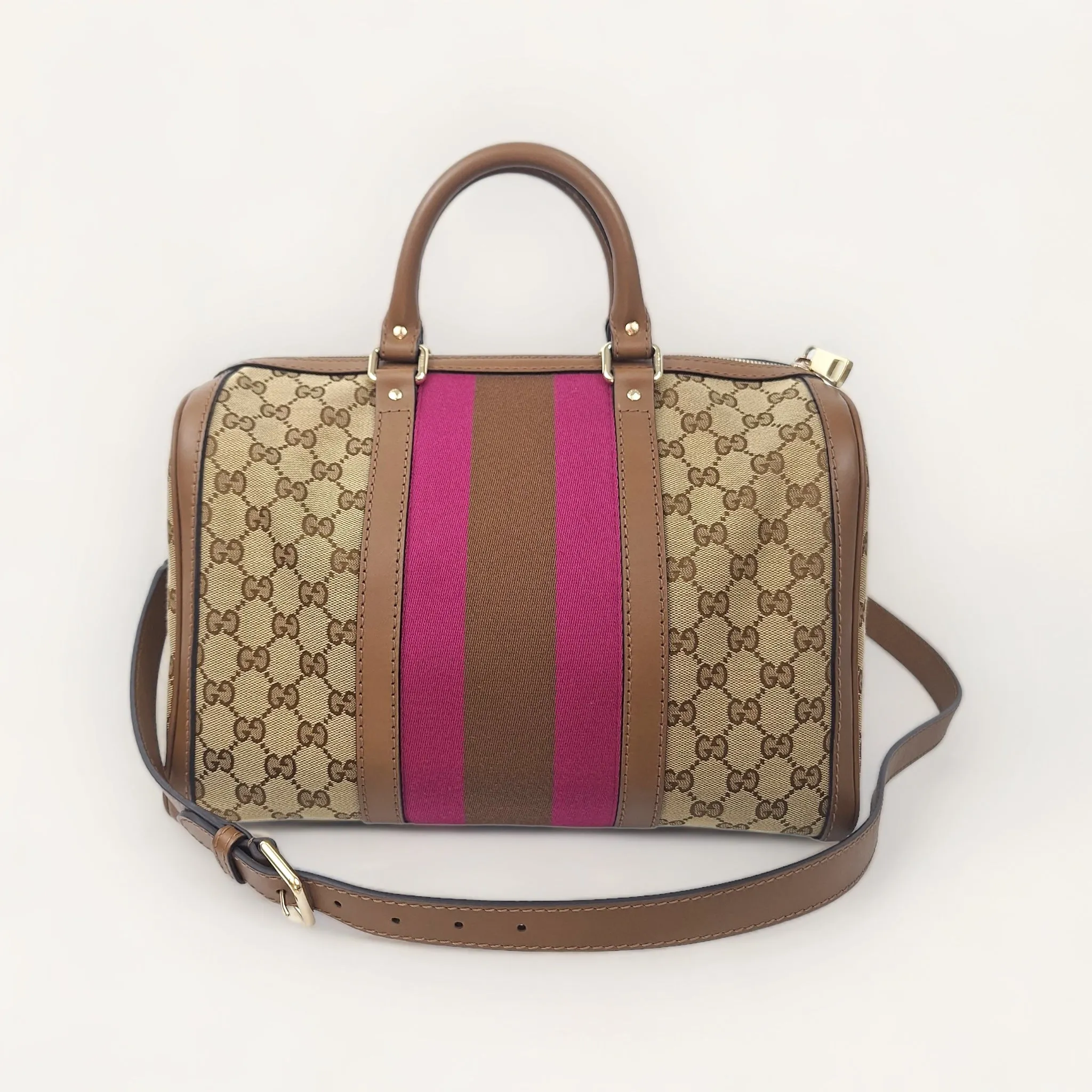 Bolsa Gucci Boston Monogram