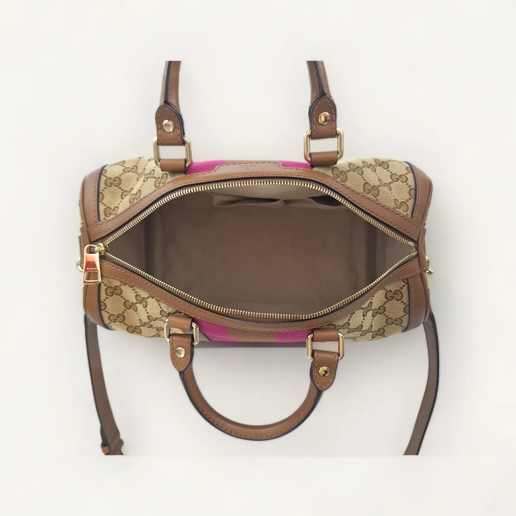 Bolsa Gucci Boston Monogram