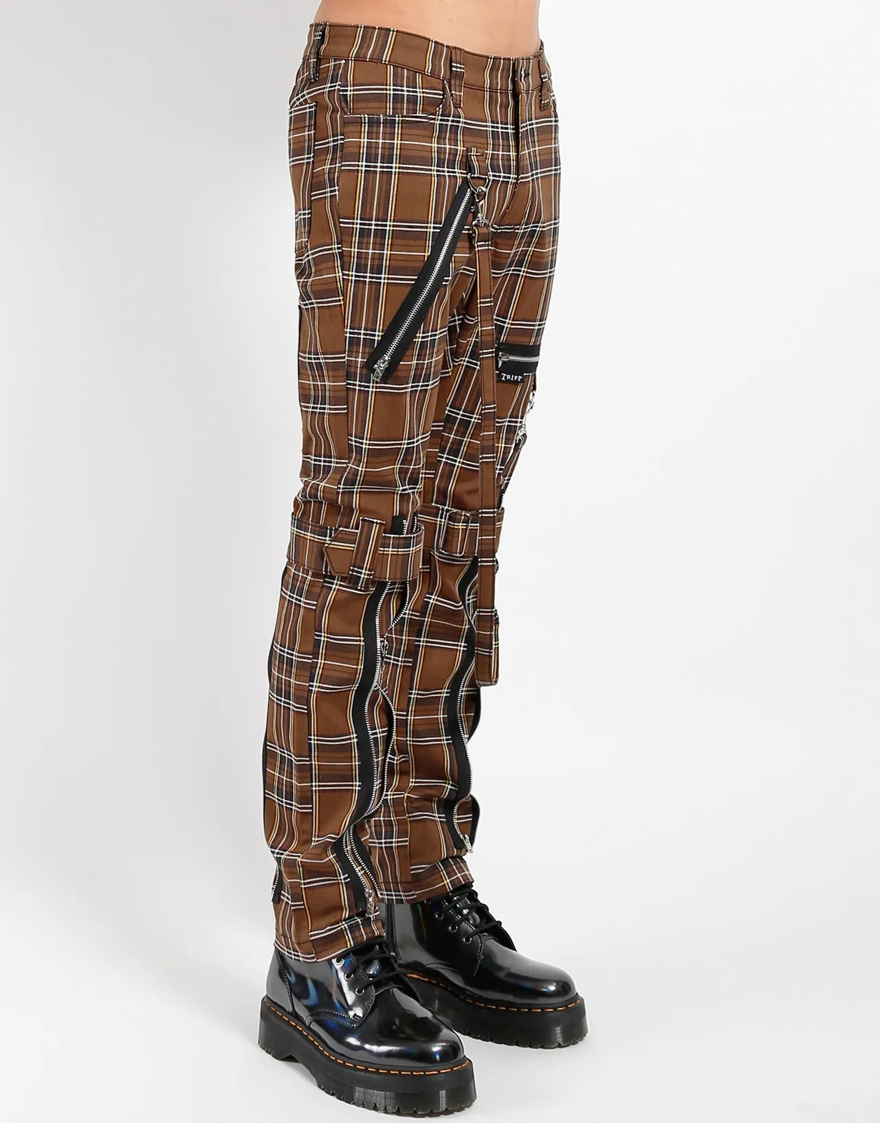 BONDAGE PANT DESERT PLAID