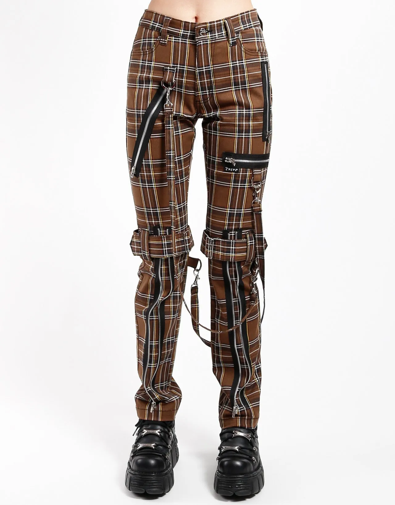 BONDAGE PANT DESERT PLAID