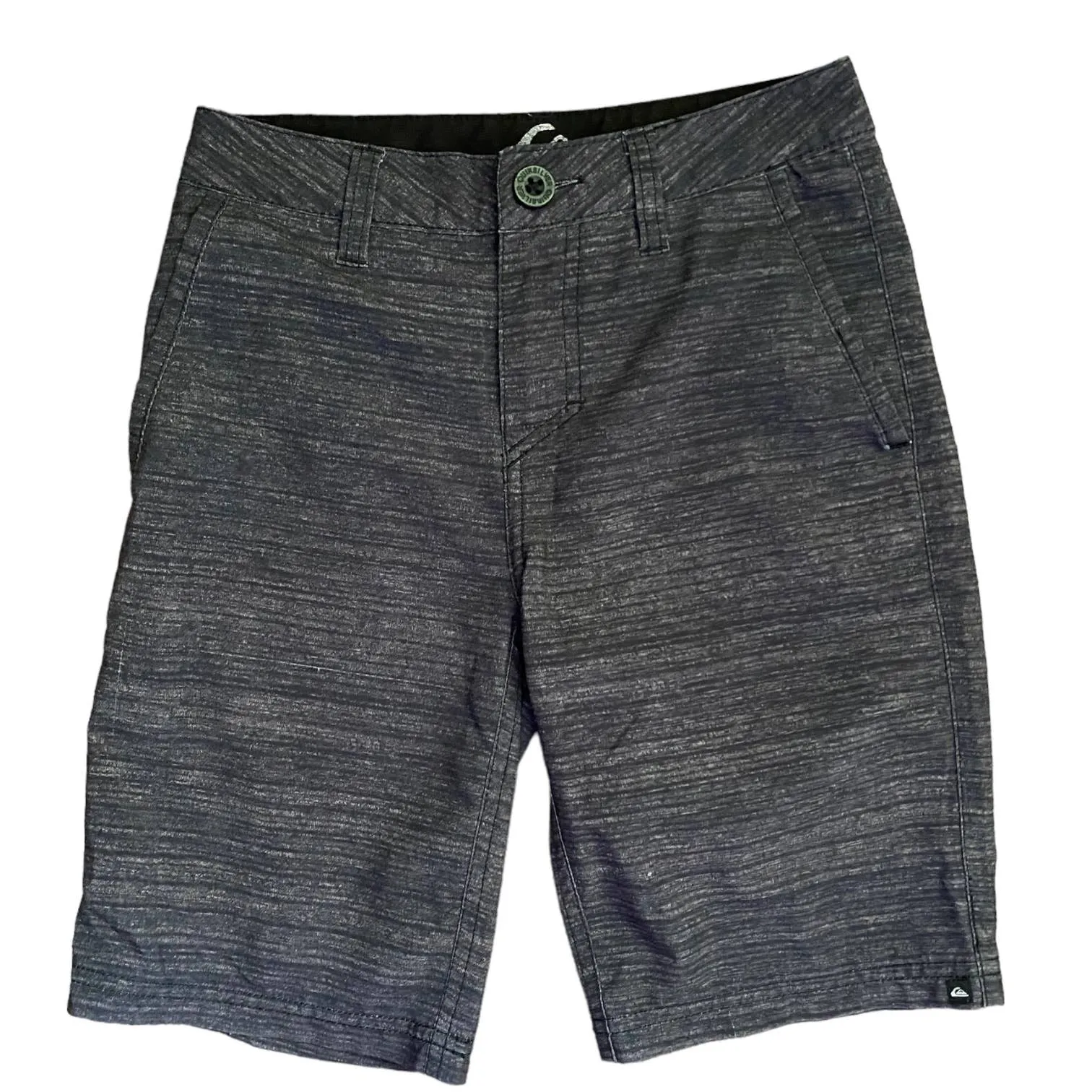 Boys Quiksilver Gray Chino Shorts Size 22"