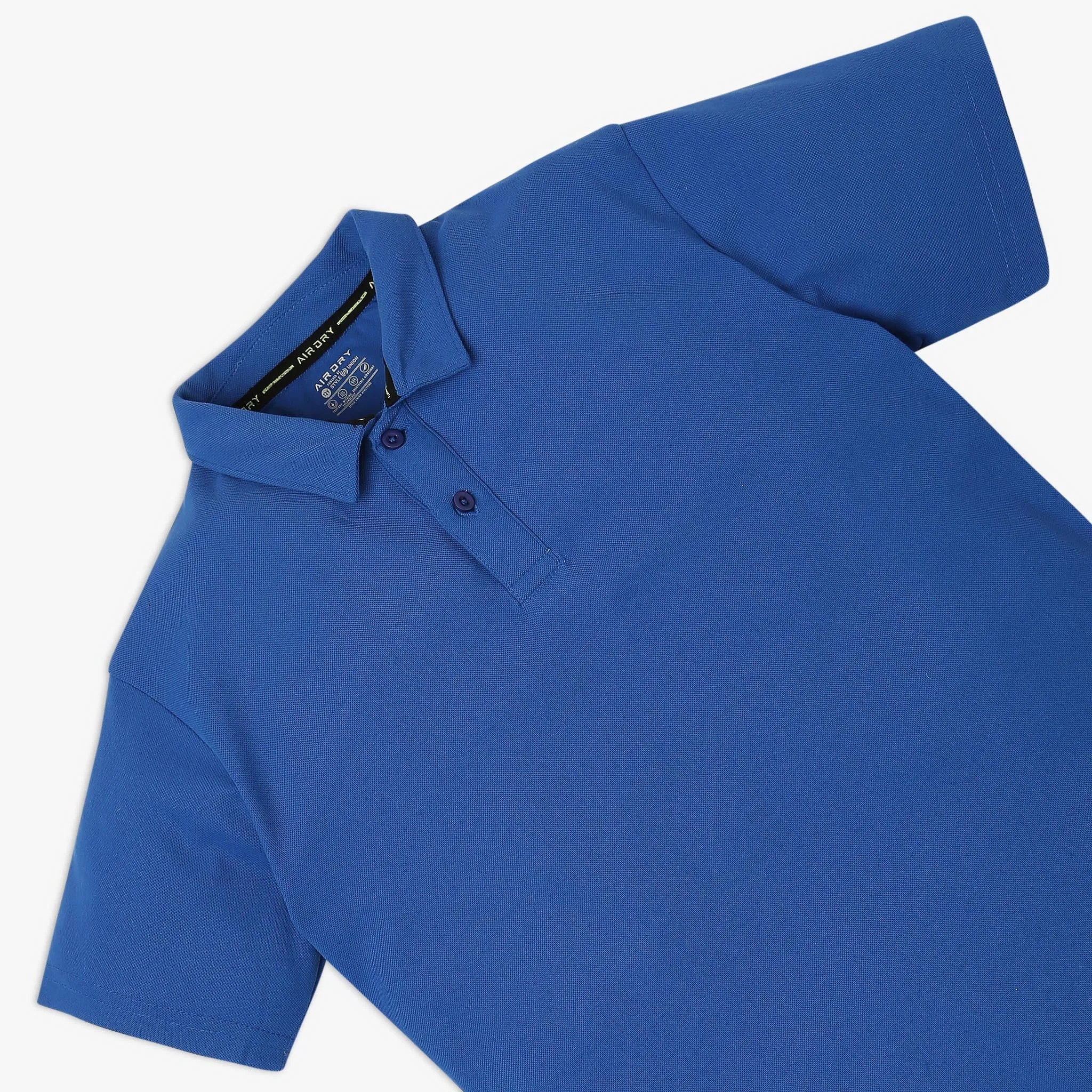 Boy's Regular Fit Solid Polo T-Shirt