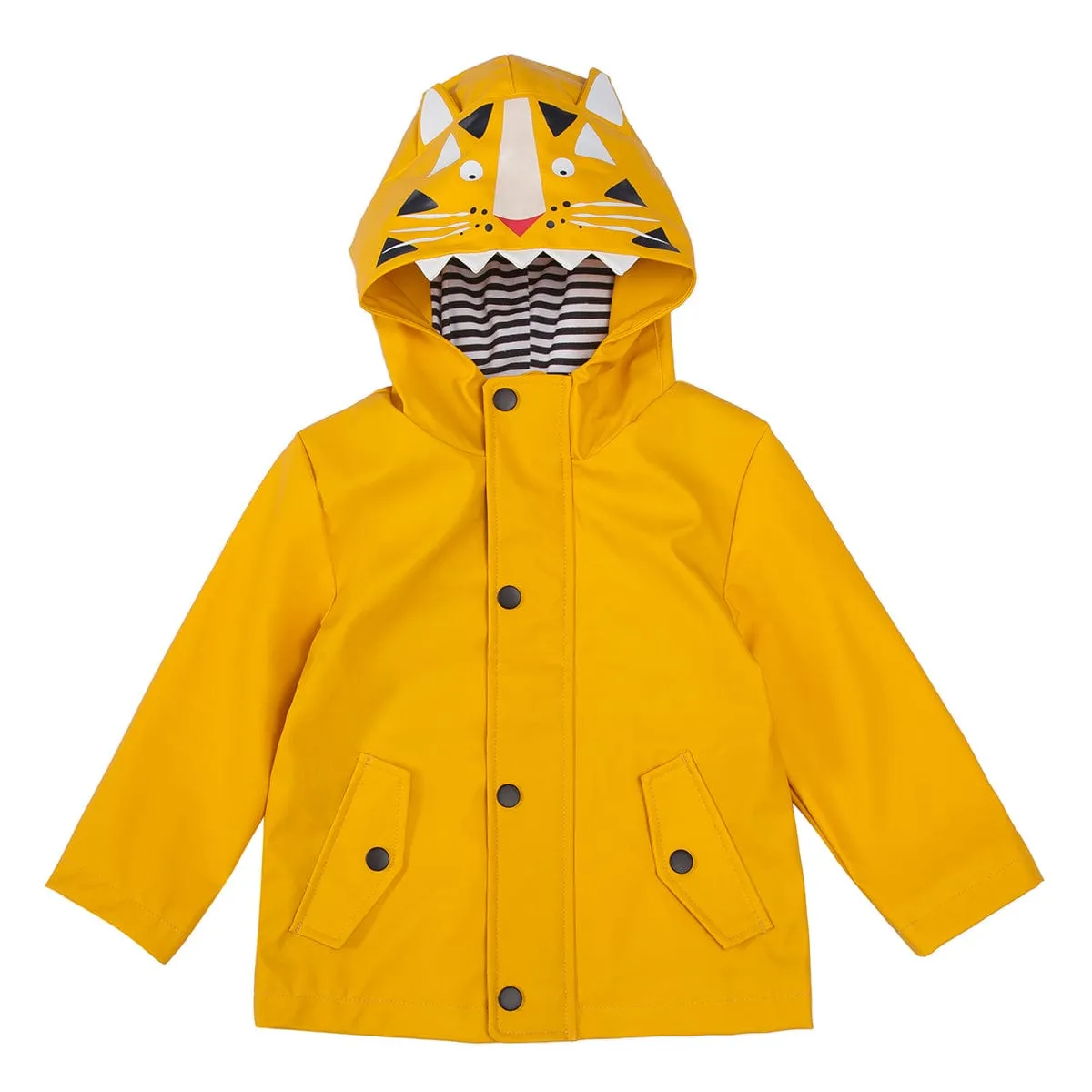 Boys' Waterproof Rubber Slicker Rain Jacket