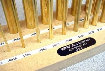 BRASS TUBE ASSORTMENT  WITH INDEXED STAND