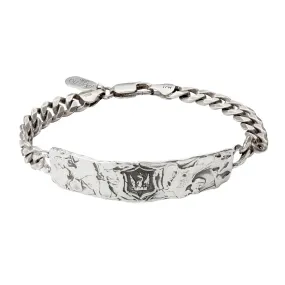 Bravery & Protection Wide Bar Bracelet