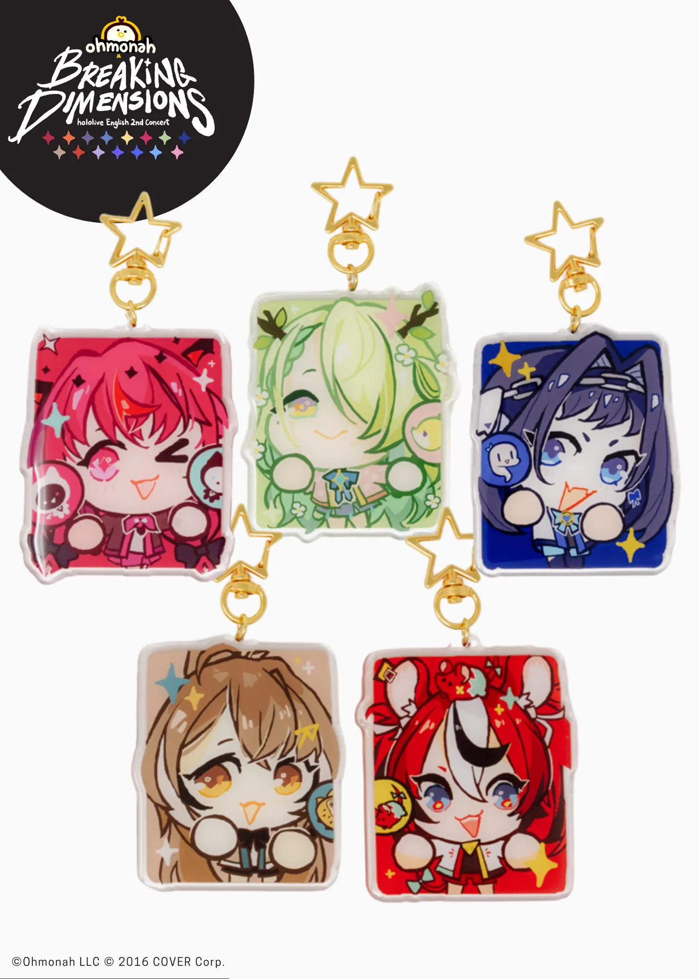 Breaking Dimensions- holoEN 2nd Concert -Promise- Acrylic Keychain