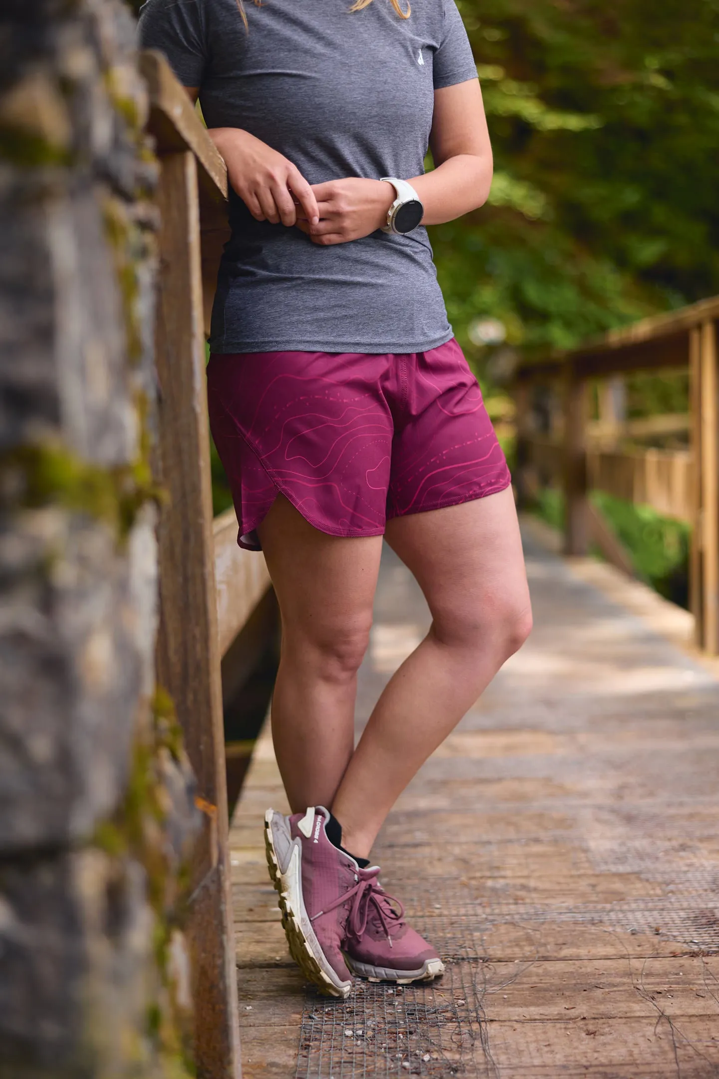 Breeze Shorts Purple Horizon