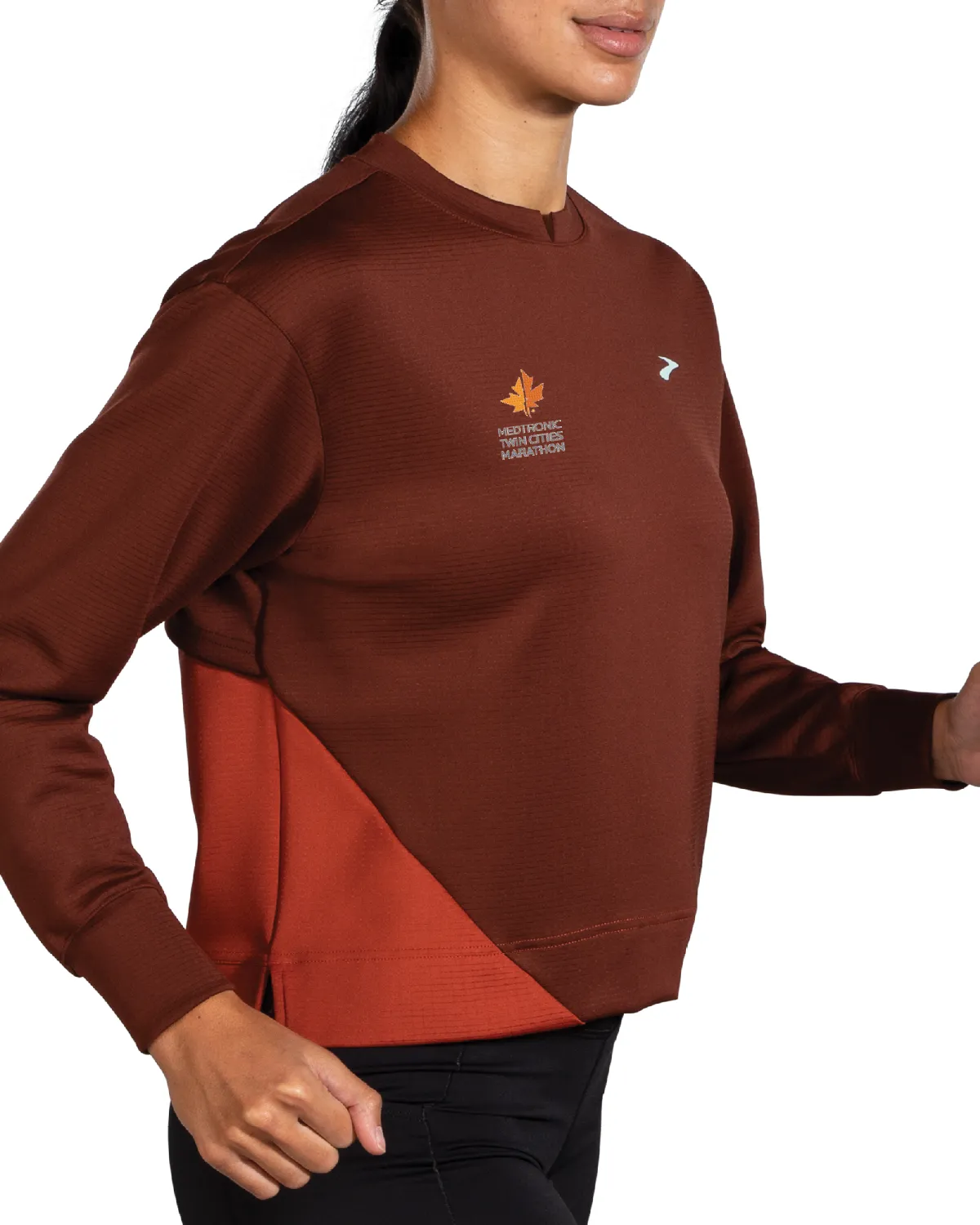 Brooks TCM Run Within Sweatshirt - Raisin (Women's Sizing)