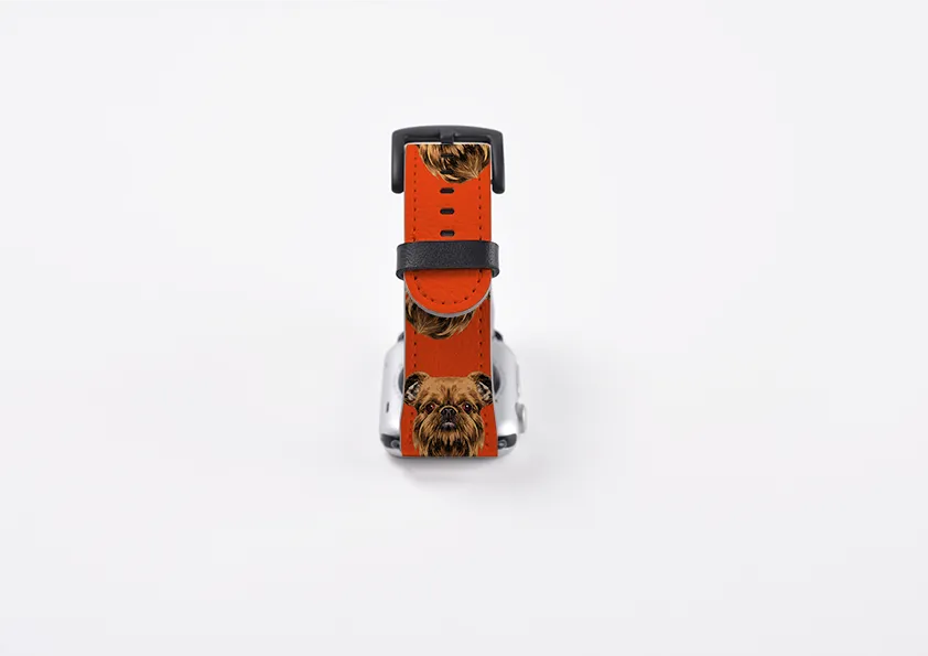 Brussels Griffon Orange Apple Watch Strap