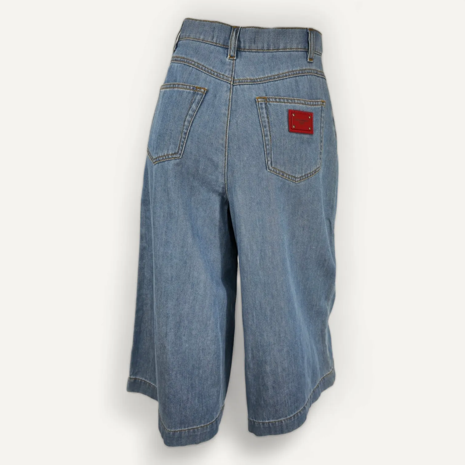 Calça Dolce & Gabbana Jeans Pantacourt