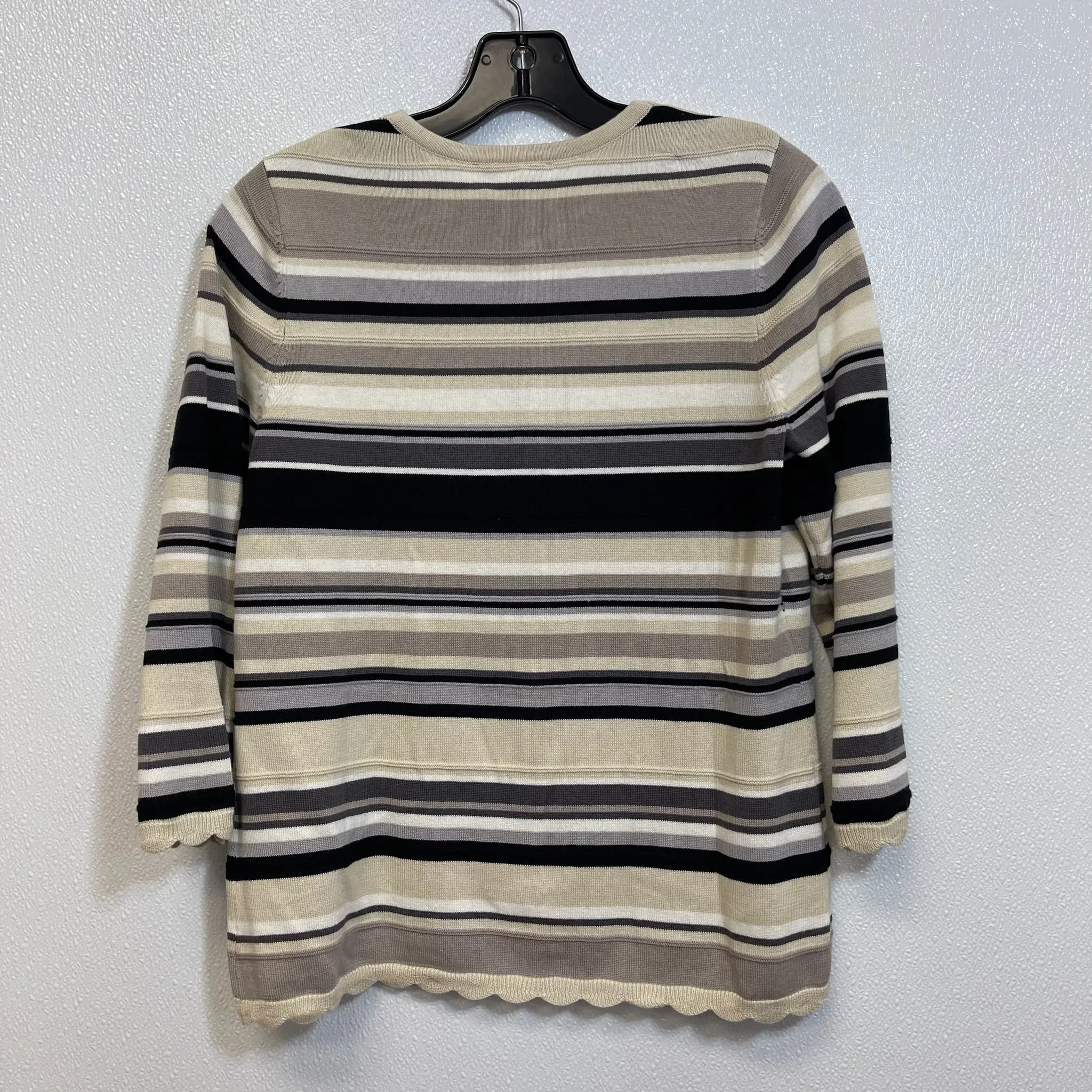 Cardigan By Isaac Mizrahi Live Qvc In Striped, Size: Xs