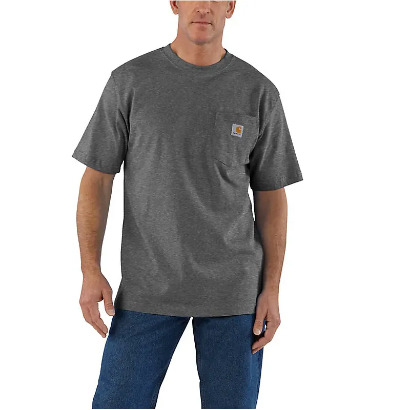 Carhartt - Men’s Loose Fit Heavyweight Short Sleeve Pocket T-Shirt - K87